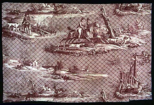 La Route de Jouy (The Route to Jouy) (Furnishing Fabric)