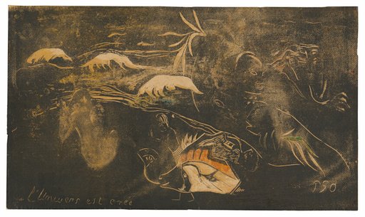 L’univers est créé (The Universe Is Being Created), from the Noa Noa Suite