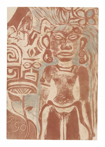 Tahitian Idol—the Goddess Hina