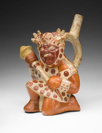 Vessel in the Form of a Warrior