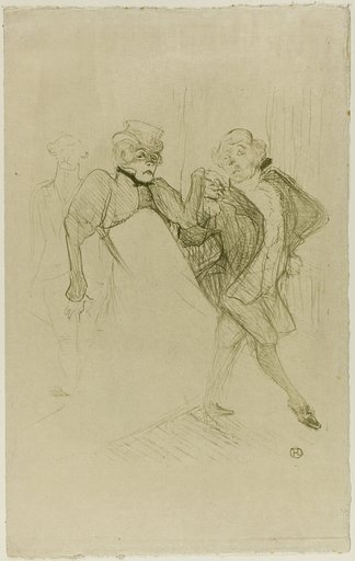 Réjane and Galipaux, in Madame Sans-Gêne
