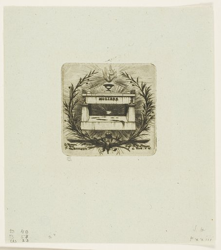 Molière's Tomb, Père-Lachaise Cemetery, Paris