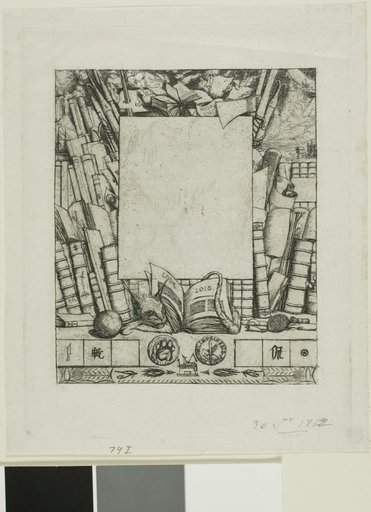 Design for a Frame for the Portrait of Armand Guéraud