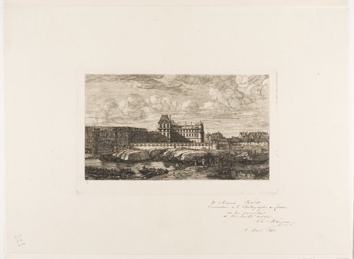 The Old Louvre, Paris, 1651