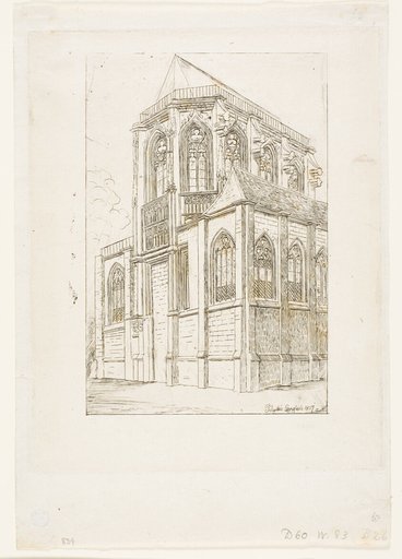 The Apse of the Church of St Martin-sur-Renelle, Paris