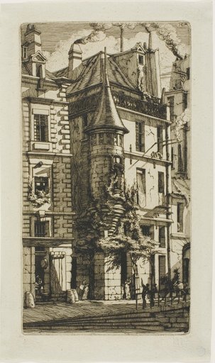 House with a Turret, rue de la Tixéranderie