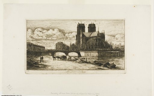 The Apse of Notre-Dame, Paris