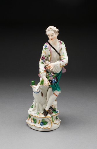 Figure of a Man and Dog