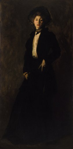 Young Woman in Black