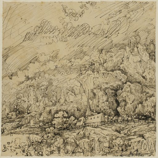 Landscape with an Old Church