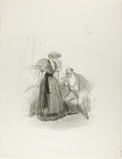 At an Evening Party