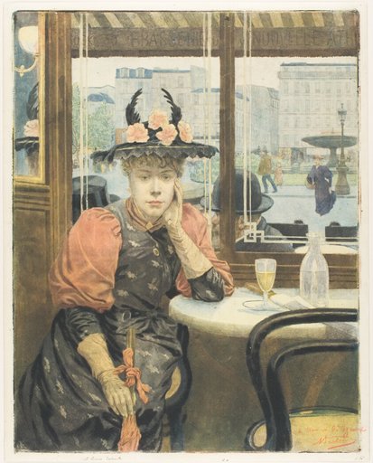 The Absinthe Drinker