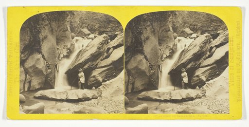 Gorges de Sallanches, Savoie, no. 27 from the series "Views of Switzerland"