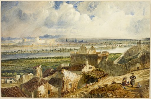 View of Avignon (from Villeneuve les Avignon)