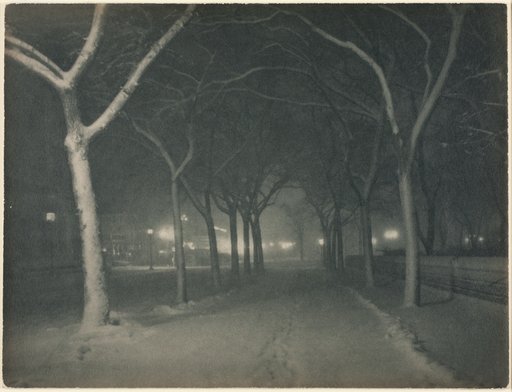 An Icy Night, New York