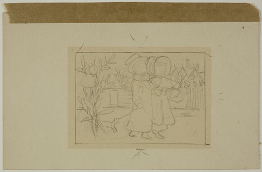 Two Figures Walking