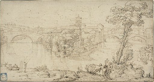 View of Isola Tiberina