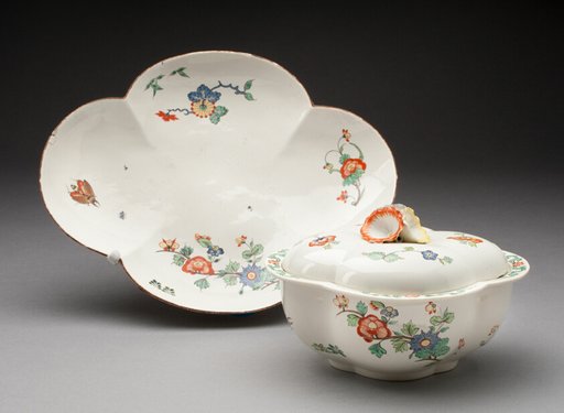Covered Bowl and Stand