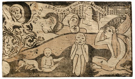 Soyez amoureuses, vous serez heureuses (Love, and You Will be Happy), from the Suite of Late Wood-Block Prints