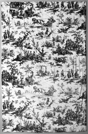 Les Plaisirs des Quatre Saisons (Pleasures of the Four Seasons) (Furnishing Fabric)