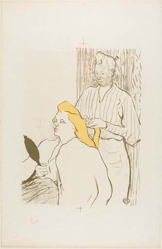 The Hairdresser, Program for the Théâtre Libre