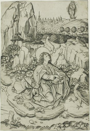 Saint John on the Island of Patmos