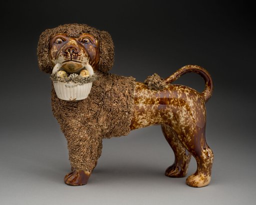 Standing Poodle