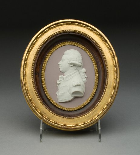 Plaque with Portrait of George Augustus Frederick