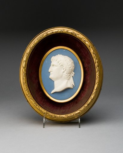 Plaque with Nero