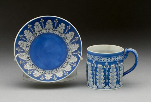 Coffee Can and Saucer