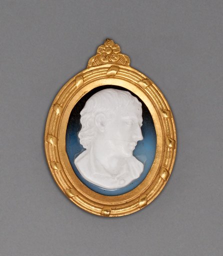 Cameo with Head of a Man