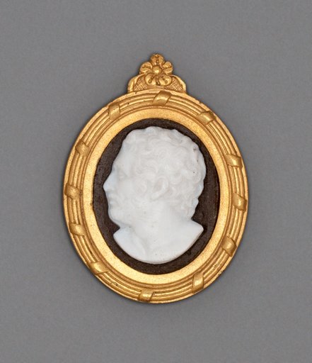 Cameo with Head of a Man