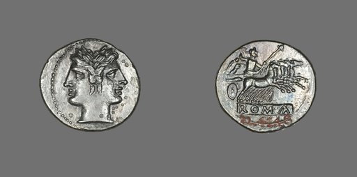 Didrachm (Coin) Depicting the God Janus