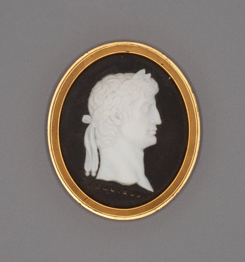 Medallion with Augustus