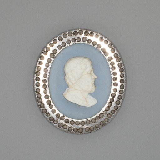 Medallion with Aristippus
