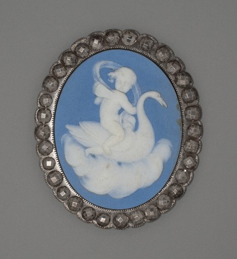 Medallion with Cupid and Swan