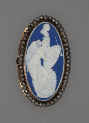 Medallion with "Health is Restored"