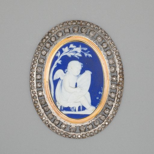 Medallion with Cupid Singing