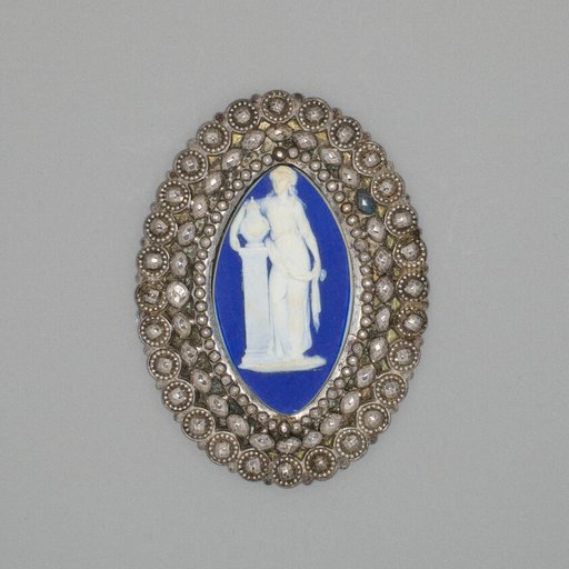 Medallion with Women and Urn