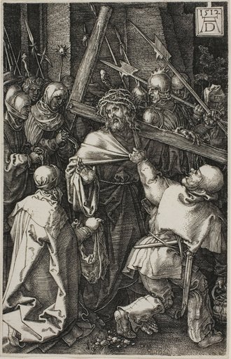 Bearing of the Cross, from The Engraved Passion