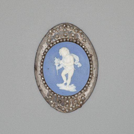 Medallion with Cupid Lighting His Wick