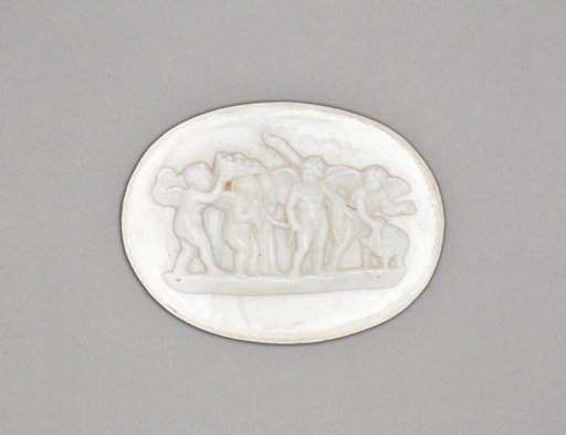 Medallion with Marriage of Cupid and Psyche