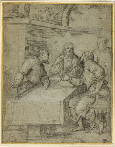 Study for the Supper at Emmaus