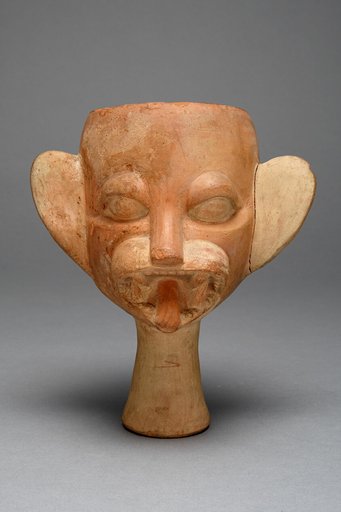 Cup in the Form of a Feline Head
