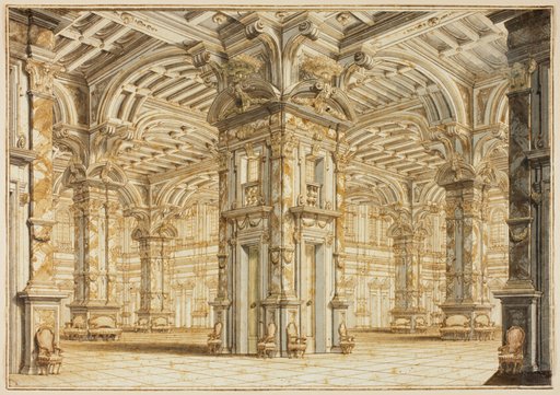 Festival Hall From a Theatrical Scene