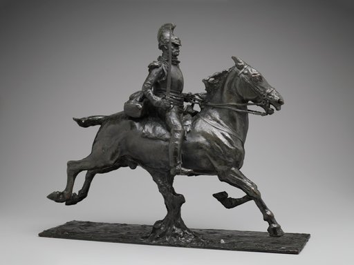 Cuirassier with Drawn Sword