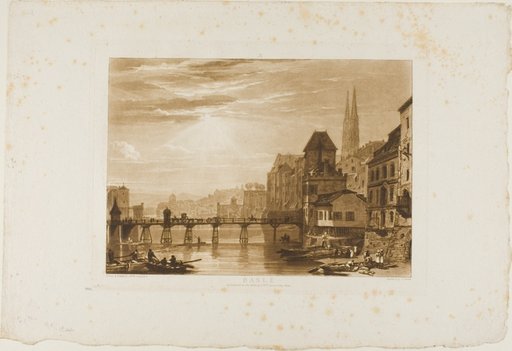 Basle, plate 5 from Liber Studiorum