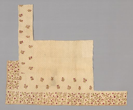 Fragments from a Bedcover made of Petticoat Borders