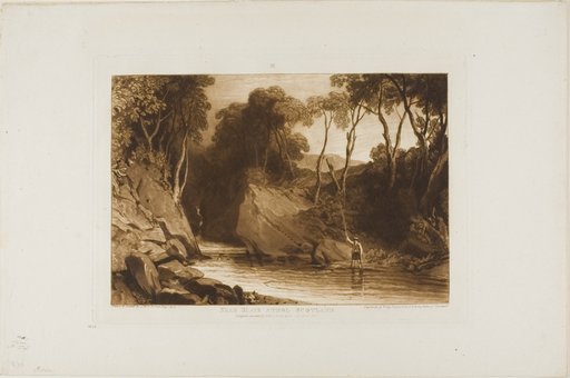 Near Blair Athol, plate 30 from Liber Studiorum
