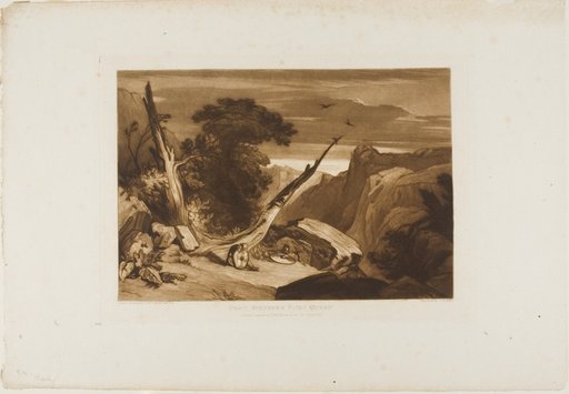 From Spenser's Fairy Queen, plate 36 from Liber Studiorum